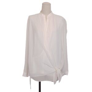 AllSaints Nova Shirt Blouse Chalk White Sz Small